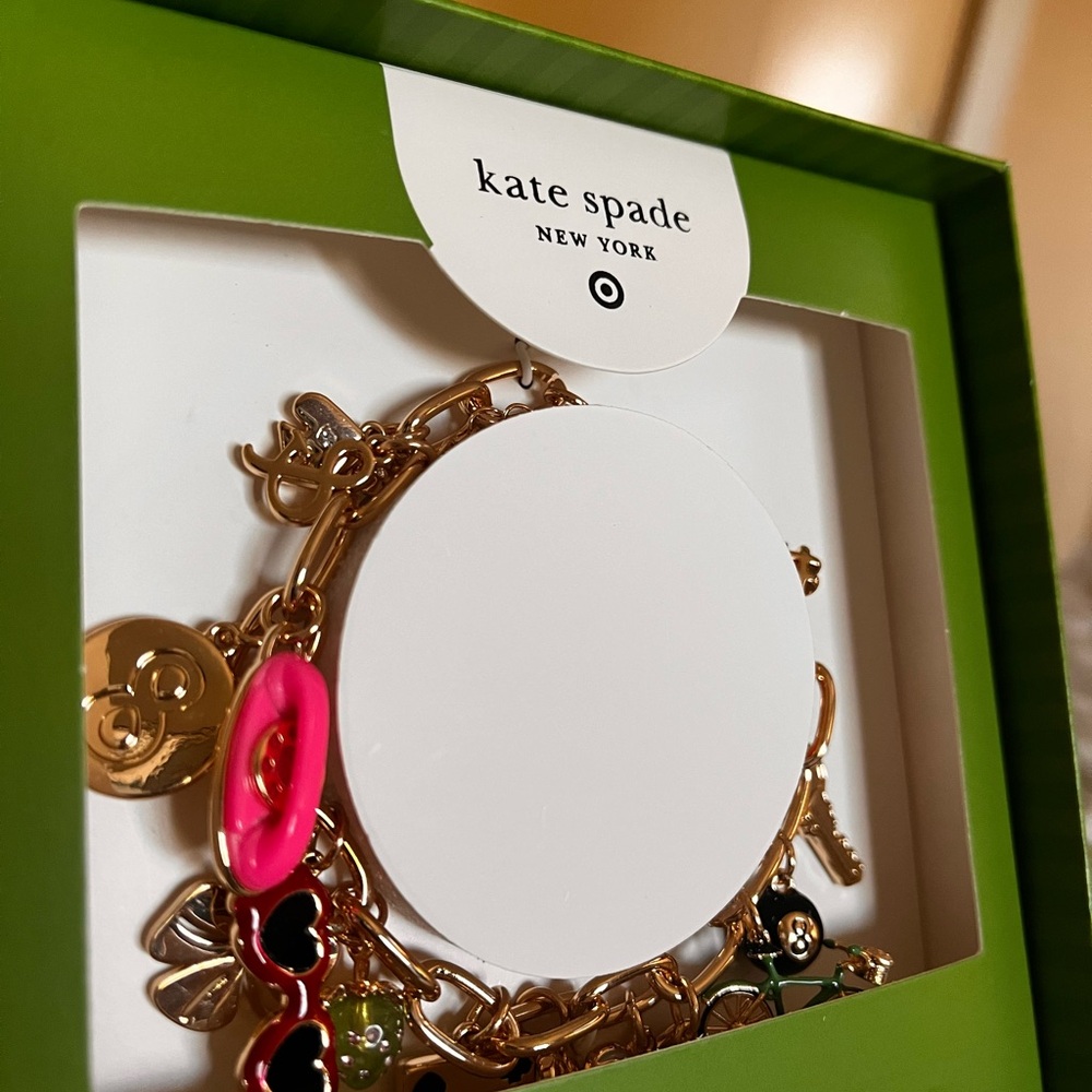 Kate Spade Gold Charm Bracelet